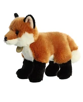 Aurora Medium Fox Miyoni Realistic Plush Toy Brown 10"