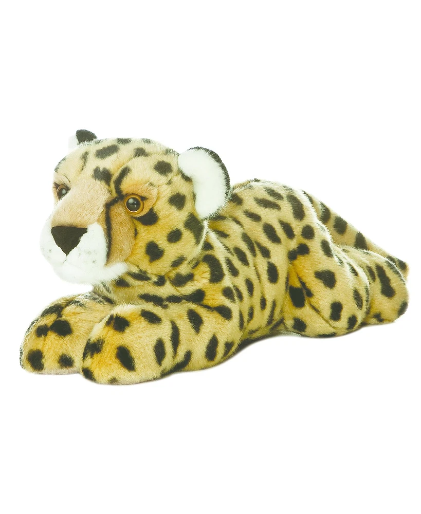 Aurora Medium Cheetah Flopsie Adorable Plush Toy Brown 12"