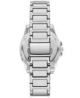 Folio Women's Three Hand Silver-tone Alloy Watch, 35mm