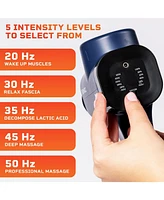 Lifepro Sonic Handheld Massage - Deep Tissue Massager with 5 Speeds and 8 Heads