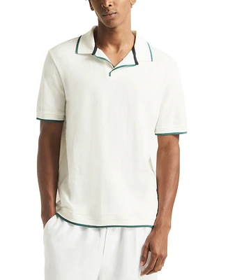 Nautica Men's Classic Fit Printed Polo Shirt