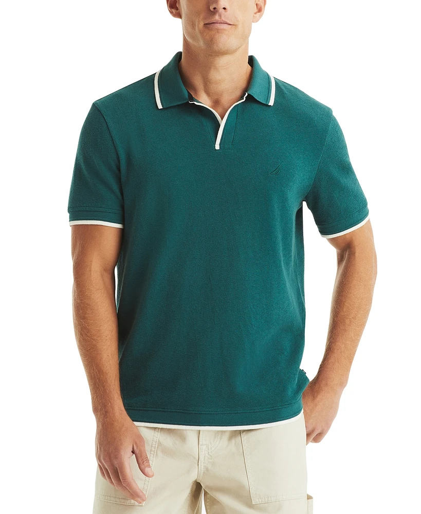 Nautica Men's Classic Fit Printed Polo Shirt