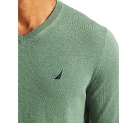 Nautica Men's Navtech Performance Classic-Fit Soft V-Neck Sweater