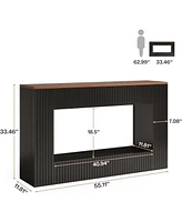 Tribesigns Modern Console Table, 55-Inch Wood Entryway Table with Storage, Narrow Long Sofa Table Behind Couch Table for Living Room, Foyer, Hallway