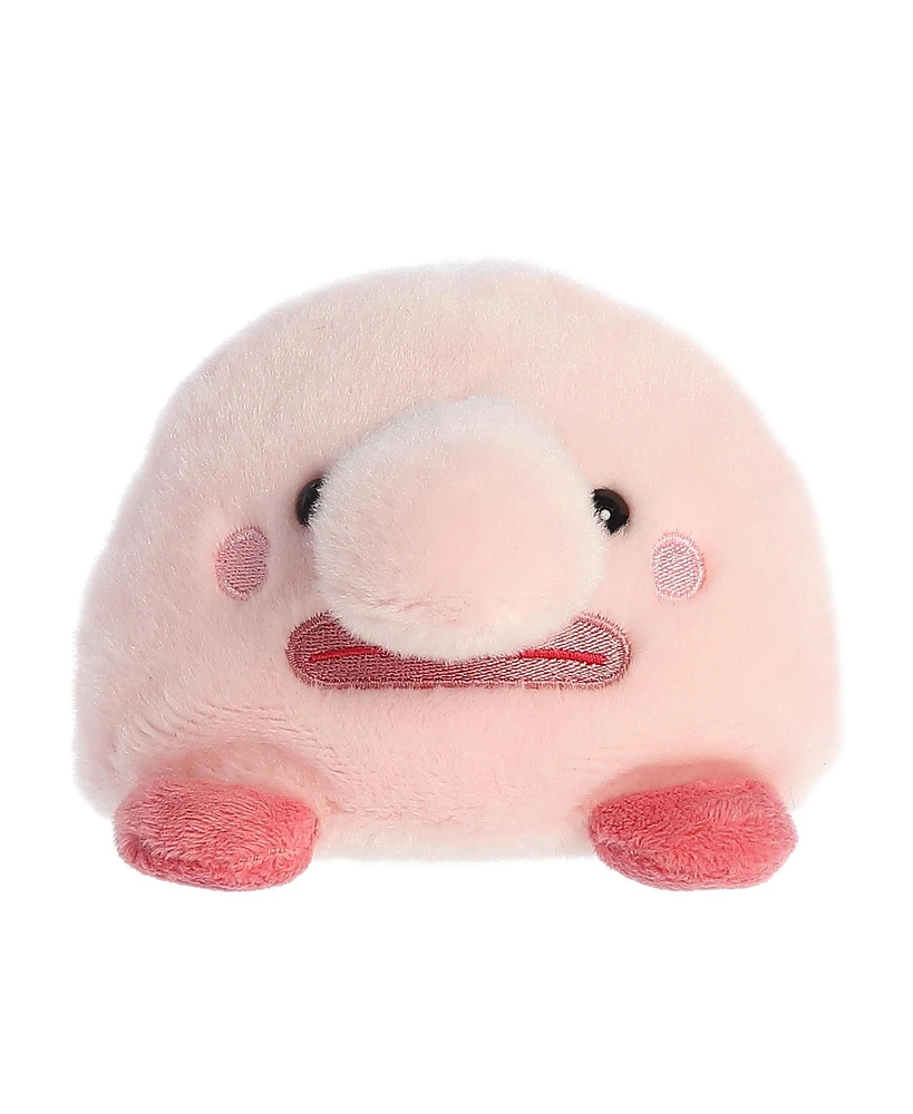 Aurora Mini Bart Blobfish Palm Pals Adorable Plush Toy Pink 5"