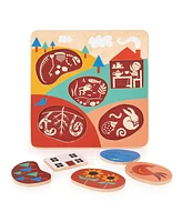 Mentari Toys Odden Peg Puzzle Bundle