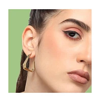 Sohi Women's Wired Hoop Earrings