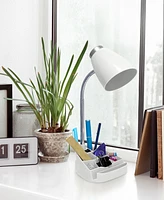 Creekwood Home 18.5" Flexible Gooseneck Organizer Desk Lamp