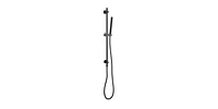 Slickblue Eco-Performance Handheld Shower: Matte Black Shower Head with 28-Inch Slide Bar and 59-Inch Hose