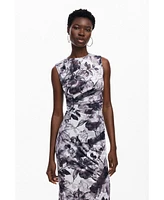 Desigual Women's Floral midi dress