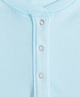 On 34th Women's Ribbed Long-Sleeve Henley Top, Created for Macy's