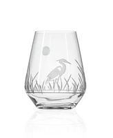 Rolf Glass Heron Stemless Wine Tumbler 18oz