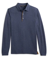 Scott Barber Men's Cotton/Wool Pique Polo
