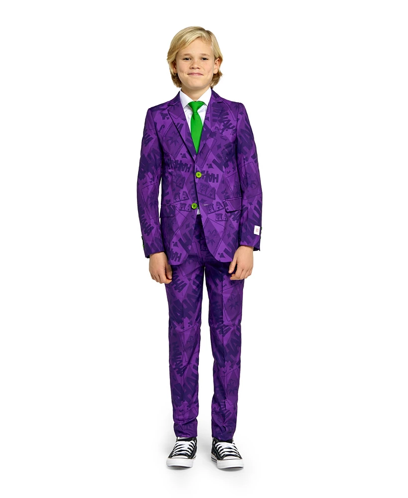 OppoSuits Teen Boys The Joker Suit, Pant and Tie, 3-Piece Set