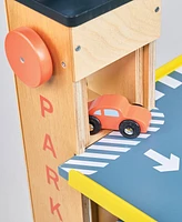 Mentari Toys Multi-Level Garage with Lift