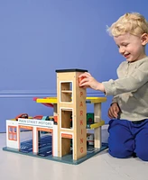 Mentari Toys Multi-Level Garage with Lift