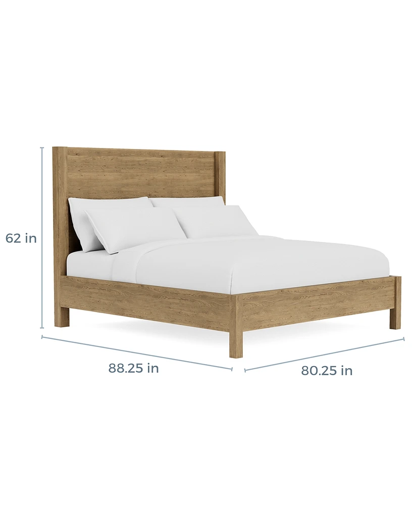 Davie King Panel Bed