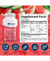 Trace Minerals | Magnesium Gummies (120ct) Low Sugar | 84 mg Magnesium Citrate | Natural Sleep, Muscle, Mood and Digestive Support | for Adults & Kids