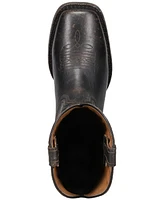 Frye Men's Hauser Logo Stitch Leather Pull On Boot