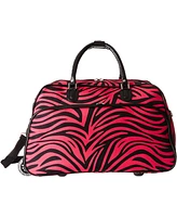 World Traveler 21-Inch Carry-On Rolling Duffel Bag