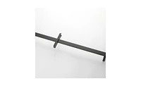 Slickblue Eco-Performance Handheld Shower: Matte Black Shower Head with 28-Inch Slide Bar and 59-Inch Hose
