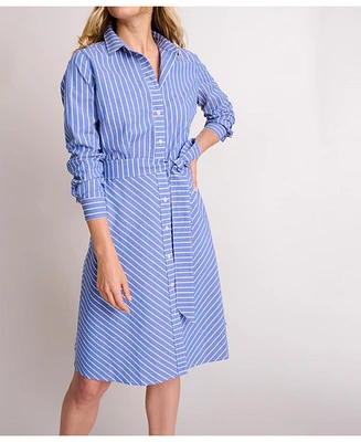 UNTUCKit Women's Striped Nadia Dress