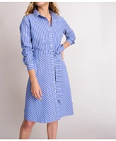 UNTUCKit Women's Striped Nadia Dress