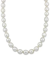 Cultured South Sea Pearl (9-11mm) 18" Strand Necklace 14k Yellow Gold