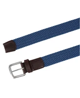 Trafalgar Men's Sarge Solid Stretch Weave Limited Run Golf Belt