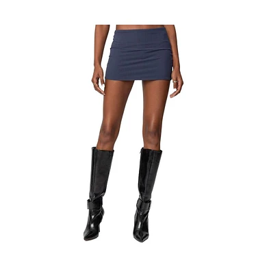 Edikted Women's Vivi Mesh Mini Skirt