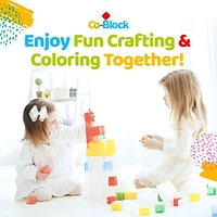 Co-Block Kproduct4u Curious Bpa-free Non-Toxic, Jelly Like Block Building Set for , 20 pieces