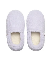 Feelgoodz Women's Faux Sherpa Laidback Slipper Artisan Woven Indoor Closed Heel House Shoes