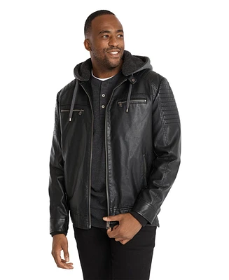 Johnny Bigg Big & Tall Dane Biker Jacket