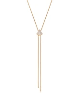 Ettika Pave Shine Bolo Necklace