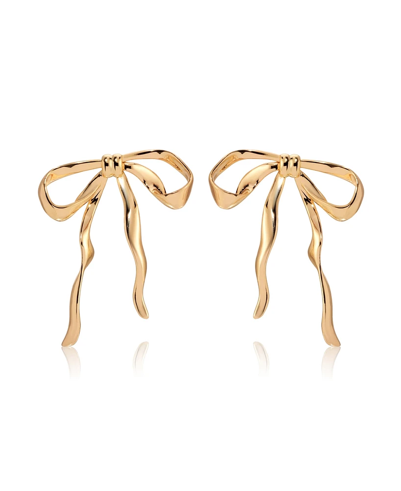 Ettika Bow Drop Earrings