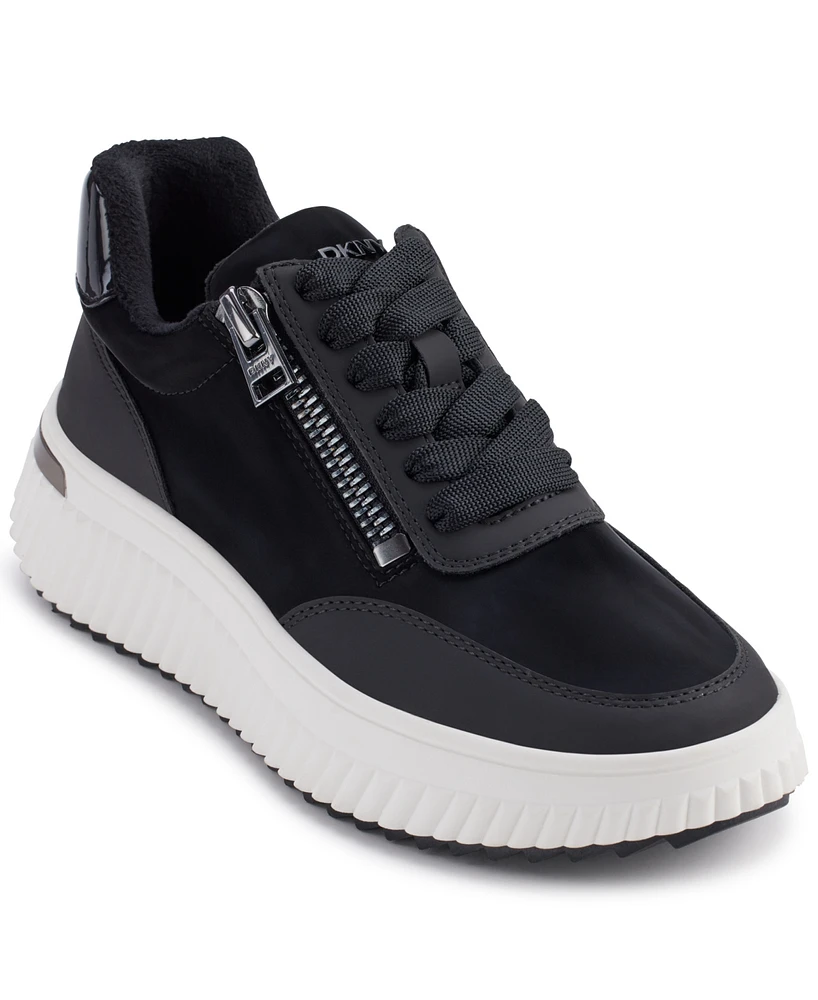 Dkny Women's Laurence Zip Sneakers