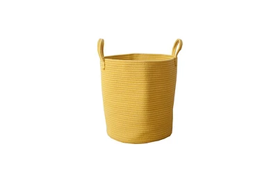 Slickblue Large Cotton Rope Woven Storage Baskets: Versatile Baskets for Blankets, Laundry, and Toys