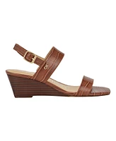 Calvin Klein Women's Kayor Strappy Open Toe Wedge Sandals