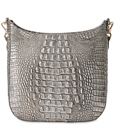 Brahmin Leia Melbourne Embossed Leather Crossbody