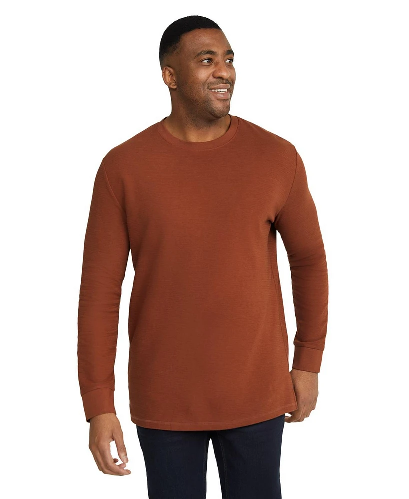 Johnny Bigg Big & Tall Textured Long Sleeve Top