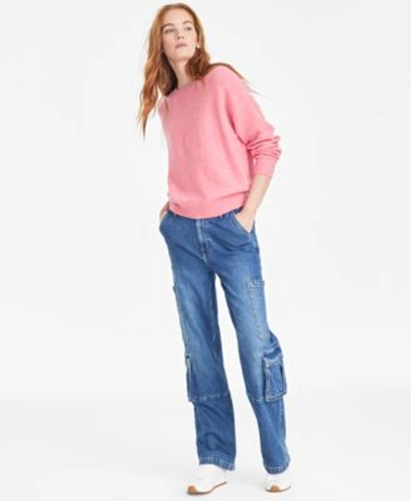 On 34th Boatneck Sweater Cargo Jeans Exclusively At Macys