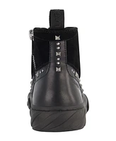 Karl Lagerfeld Paris Men's Studded High Top Fashion Sneaker