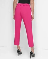 Dkny Women's Elastic-Back Pull-On Ankle Pants