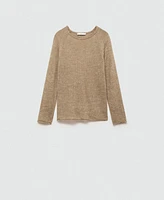 Mango Women's Round-Neck Knitted Sweater