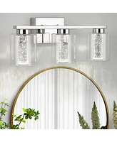 gaomon Lights Bathroom Light Fixtures, Chrome Bathroom Vanity Light