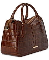 Brahmin Micaela Chestnut Marana Medium Leather Satchel