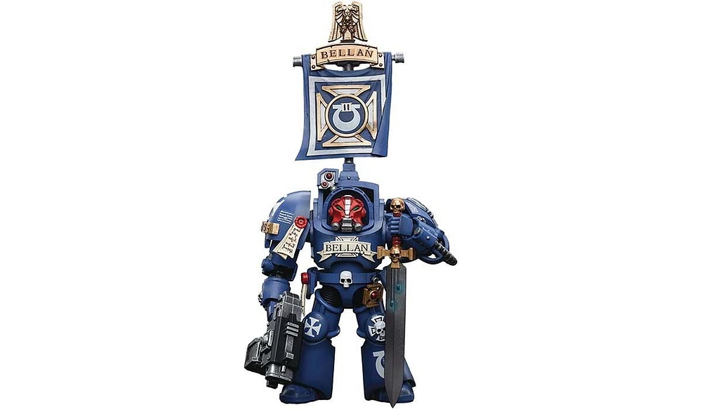 Warhammer Ultramarines Terminators Sergeant Bellan 1/18 Scale 40K | Joy Toy