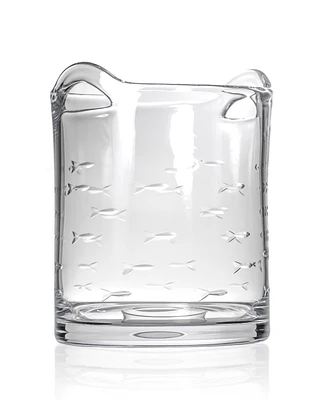 Rolf Glass School of Fish Champagne Ice Bucket