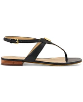 Lauren Ralph Women's Everly Thong Flat Sandals