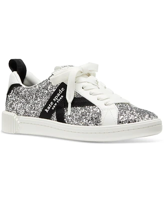 Kate Spade New York Women's Signature Lace-Up Sneakers